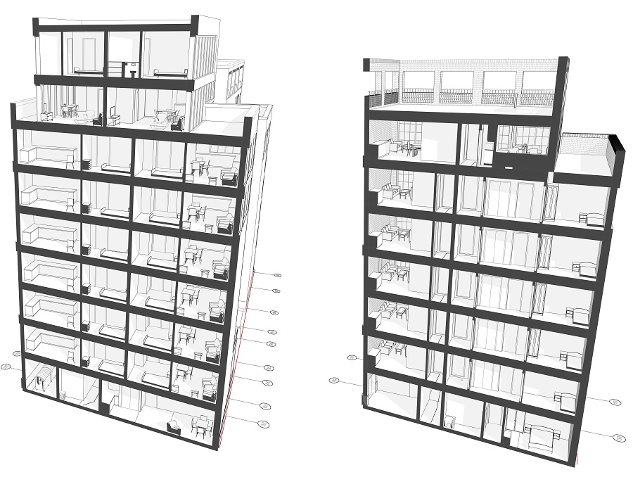 ARCHICAD 3D cut away ARCHICAD 3D cut away