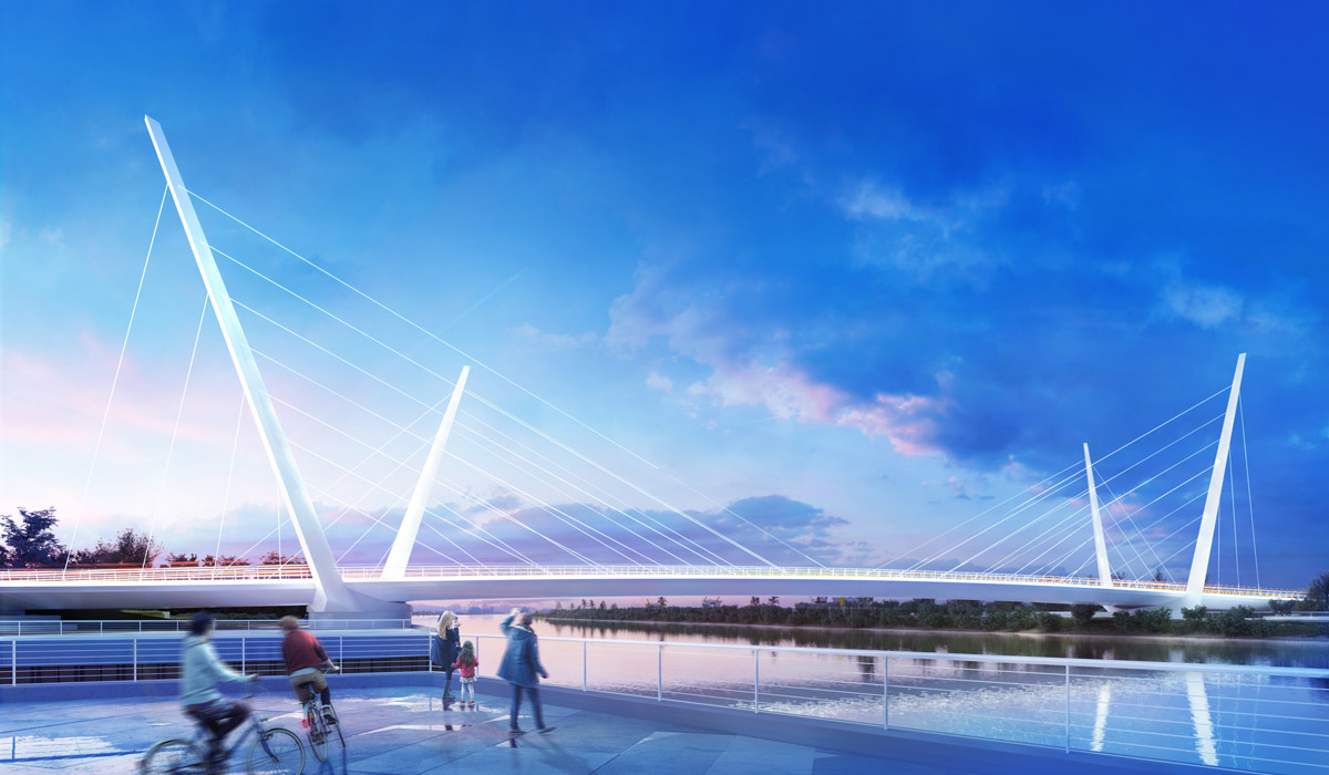 River Clyde Crossing by Kettle Collective River Clyde Crossing by Kettle Collective