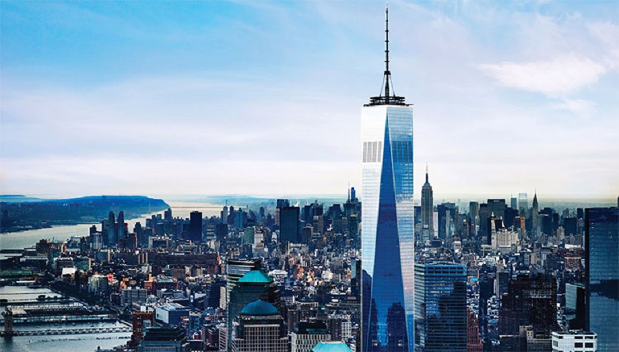 Formerly known as the Freedom Tower, One World Trade Centre is a monument that commemorates the original World Trade Centre, and the Twin Towers that were destroyed in the terrorist attacks of September 11, 2001. Formerly known as the Freedom Tower, One World Trade Centre is a monument that commemorates the original World Trade Centre, and the Twin Towers that were destroyed in the terrorist attacks of September 11, 2001.