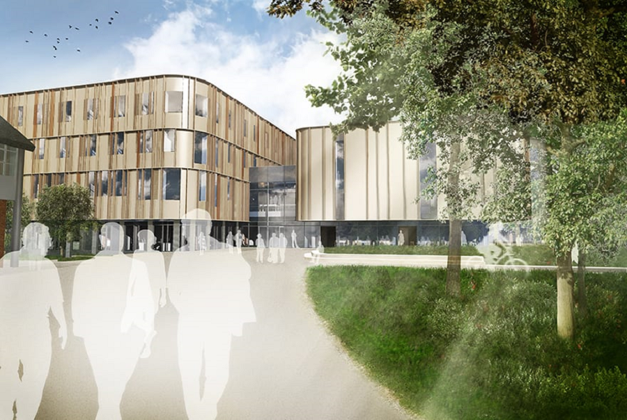 Close collaboration between architects, staff and students using BIMx and ARCHICAD delivered the award-winning Sibson Building (Penoyre & Prasad) Close collaboration between architects, staff and students using BIMx and ARCHICAD delivered the award-winning Sibson Building (Penoyre & Prasad)
